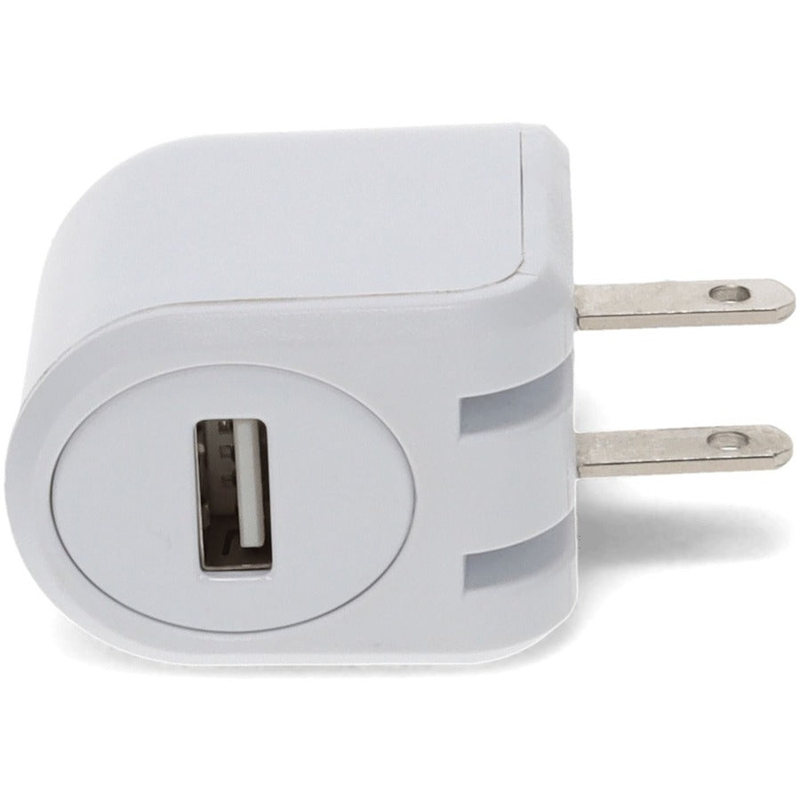 AddOn Wall Plug to USB 2.0 (A) 5V 2.4A for US White USAC2USB5V24AW