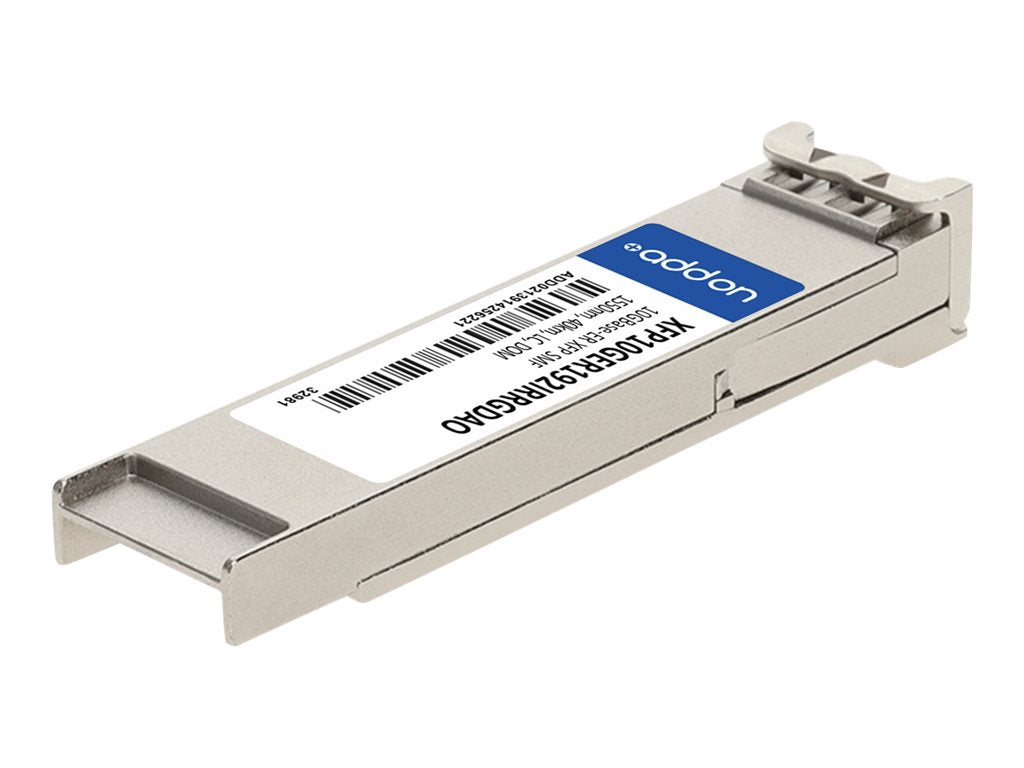 AddOn - XFP transceiver module - 10 GigE - 10GBase-ER - LC single-mode - up to 24.9 miles - 1550 nm