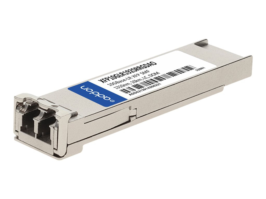 AddOn - XFP transceiver module - 10GBase-LR - LC single-mode - up to 6.2 miles - 1310 nm - for P/N: A900-IMA2Z=,