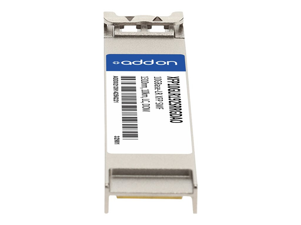 AddOn - XFP transceiver module - 10GBase-LR - LC single-mode - up to 6.2 miles - 1310 nm - for P/N: A900-IMA2Z=,