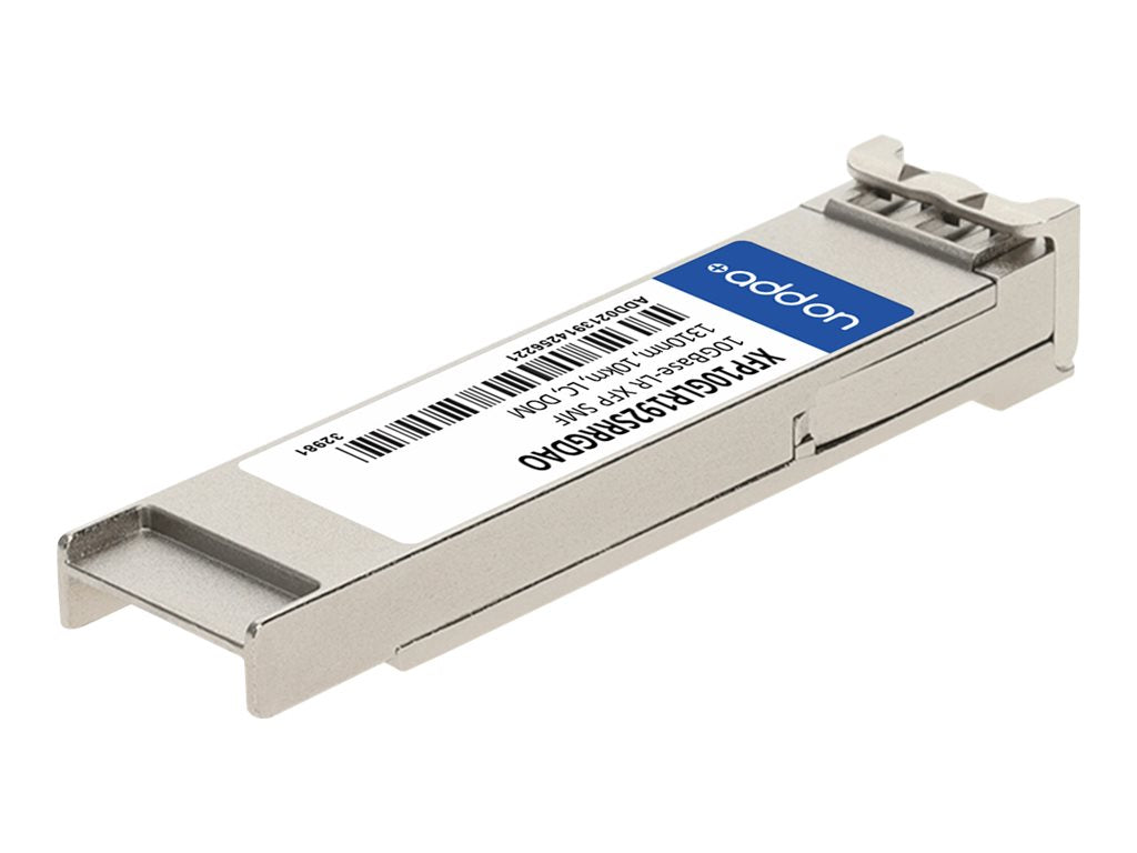 AddOn - XFP transceiver module - 10GBase-LR - LC single-mode - up to 6.2 miles - 1310 nm - for P/N: A900-IMA2Z=,