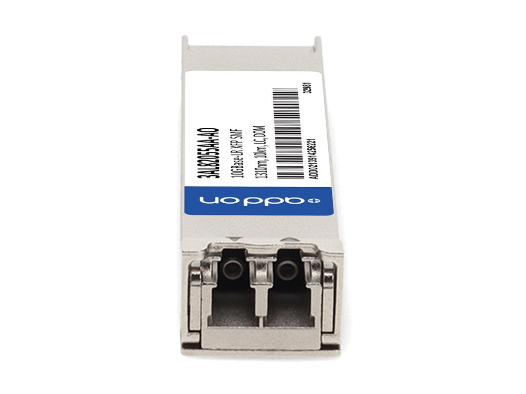 AddOn - XFP transceiver module (equivalent to: Alcatel-Lucent Nokia 3AL82055AA) - 10GbE - 10GBase-LR - LC single-mode -