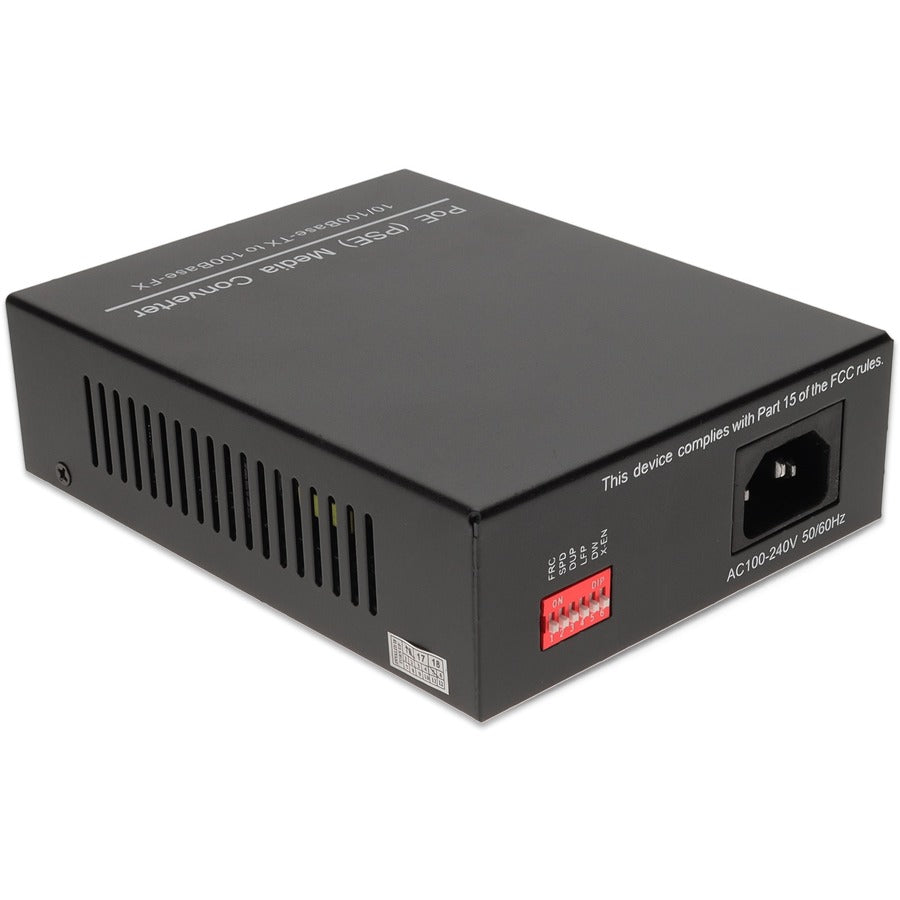 Addon 10/100Base-Tx(Rj-45) To 100Base-Bxd(St) Bidi Smf 1550Nm/1310Nm 20Km Poe Media Converter