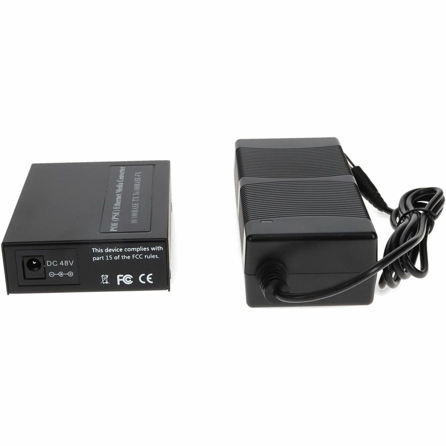 Addon 10/100Base-Tx(Rj-45) To 100Base-Lx(St) Smf 1310Nm 20Km Poe Media Converter Add-Fmcp-Lx-2St