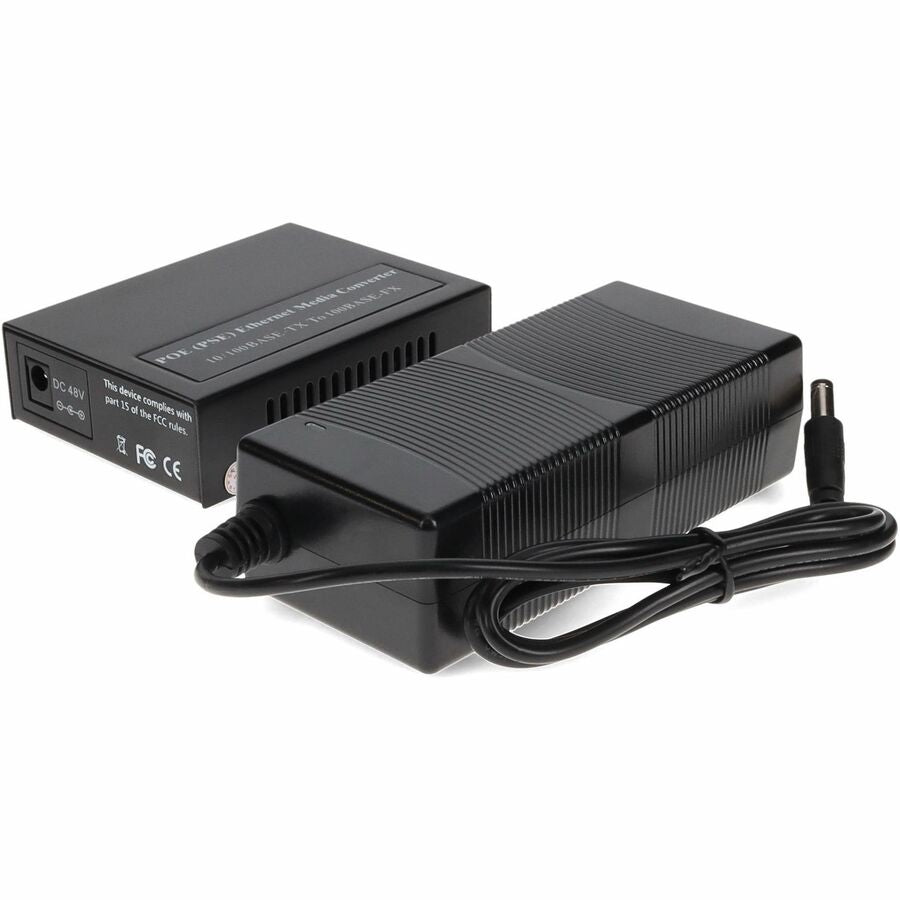 Addon 10/100Base-Tx(Rj-45) To 100Base-Lx(St) Smf 1310Nm 20Km Poe Media Converter Add-Fmcp-Lx-2St