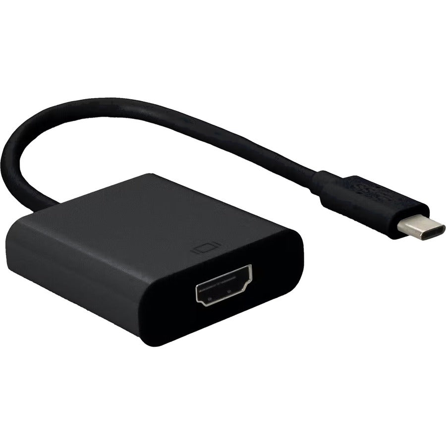 Addon 20Cm (8In) Usb 3.1 Type (C) Male To Hdmi Female Black Adapter Cable