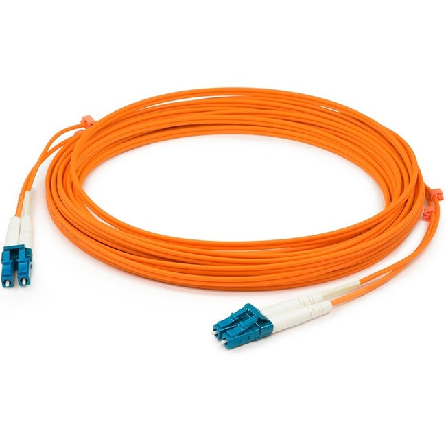 AddOn 25m LC (Male) to LC (Male) Orange OM1 Duplex Fiber OFNR (Riser-Rated) Patch Cable ADD-LC-LC-25M6MMF