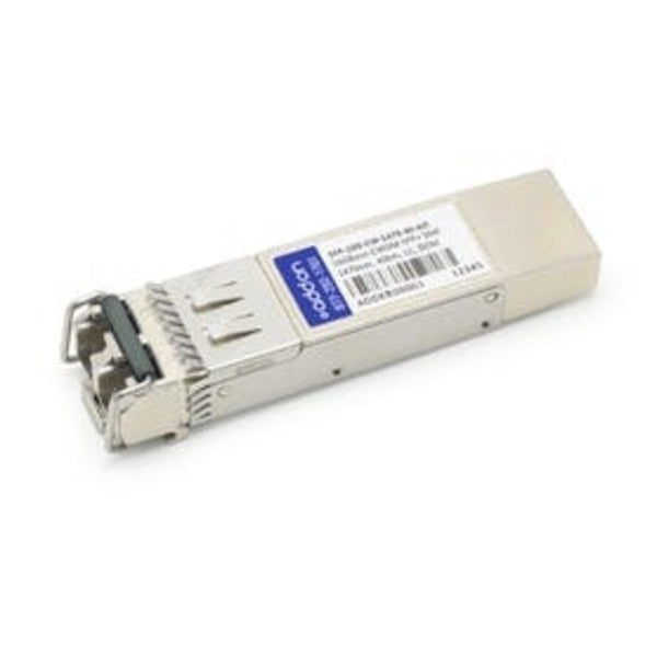 AddOn Arista Networks SFP-10G-CW-1470-40 Compatible TAA Compliant 10GBase-CWDM SFP+ Transceiver (SMF, 1470nm, 40km, LC, DOM) SFP-10G-CW-1470-40-AO