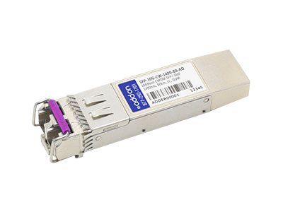AddOn Arista Networks SFP-10G-CW-1490-80 Compatible TAA Compliant 10GBase-CWDM SFP+ Transceiver (SMF, 1490nm, 80km, LC, DOM) SFP-10G-CW-1490-80-AO