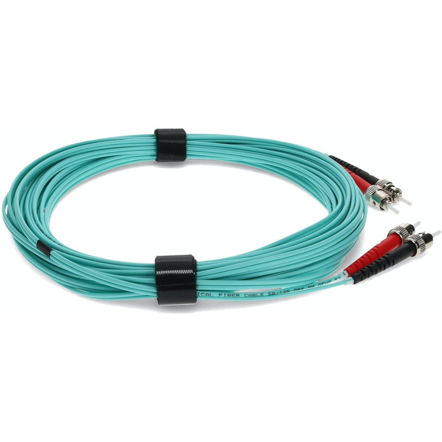 AddOn Fiber Optic Duplex Network Cable ADD-ST-ST-1M5OM4-TAA
