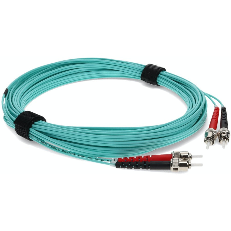 AddOn Fiber Optic Duplex Network Cable ADD-ST-ST-1M5OM4-TAA