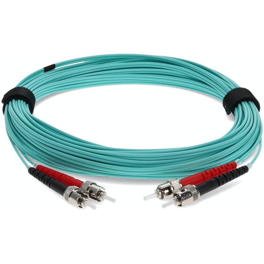 AddOn Fiber Optic Duplex Network Cable ADD-ST-ST-1M5OM4-TAA
