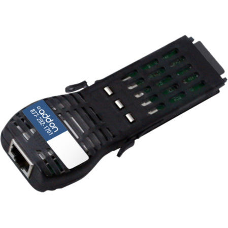 Addon Finisar Fcmj-8521-3 Compatible Taa Compliant 10/100/1000Base-Tx Sfp Transceiver (Copper, 100M, Rj-45)