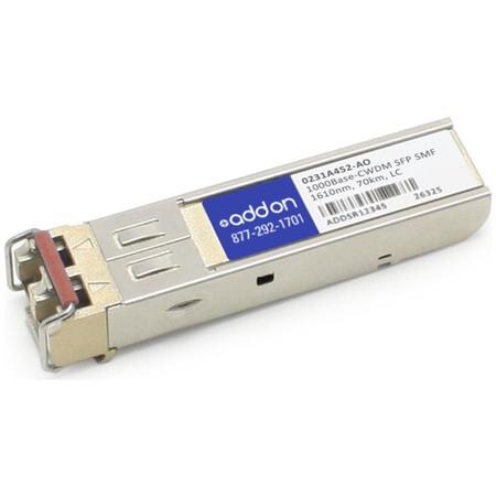 Addon Hp 0231A452 Compatible Taa Compliant 1000Base-Cwdm Sfp Transceiver (Smf, 1