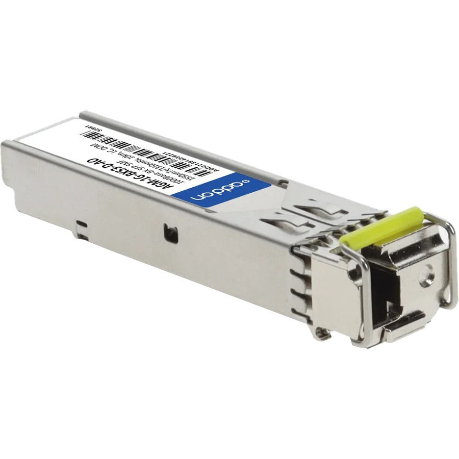 Addon Netgear Agm-1G-Bx53-D Compatible Taa Compliant 1000Base-Bx Sfp Transceiver (Smf, 1550Nmtx/1310Nmrx, 10Km, Lc, Dom)