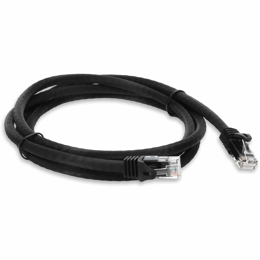 Addon Networks Add-10Fcat6A-Bk Networking Cable Black 3.05 M Cat6A U/Utp (Utp)