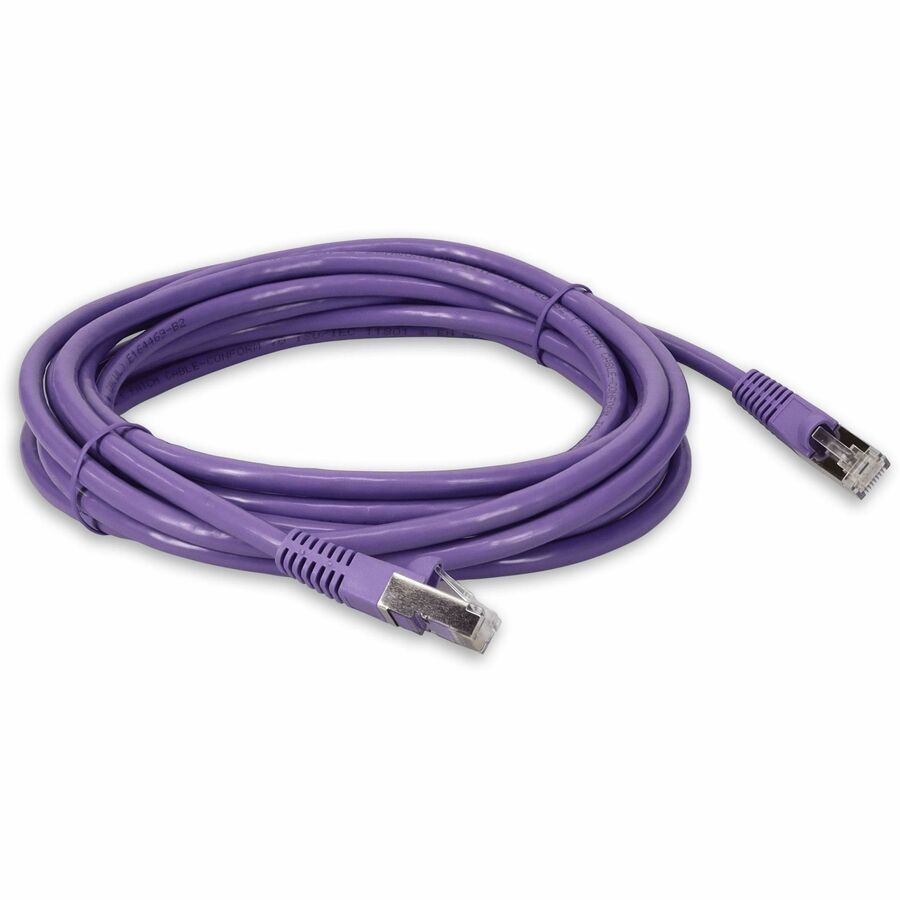 Addon Networks Add-11Fcat6S-Pe Networking Cable Purple 3.35 M Cat6 U/Ftp (Stp)