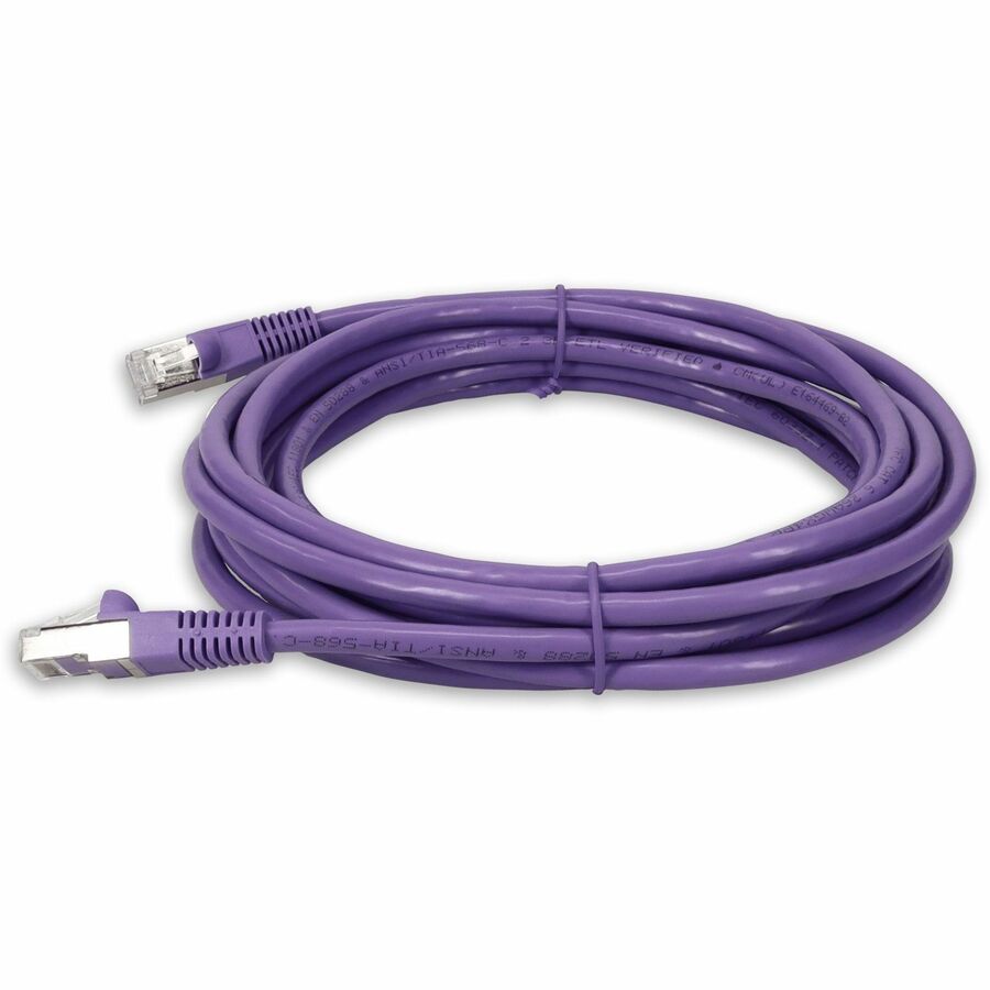 Addon Networks Add-12Fcat6S-Pe Networking Cable Purple 3.66 M Cat6 U/Ftp (Stp)