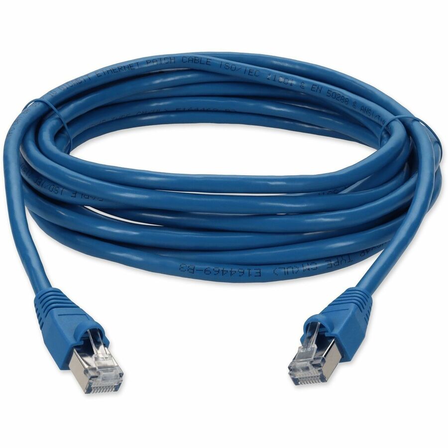 Addon Networks Add-20Fcat6As-Be Networking Cable Blue 6.1 M Cat6A S/Utp (Stp)