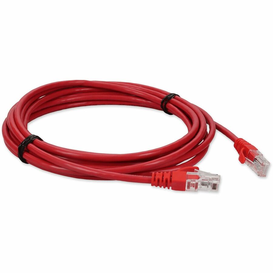 Addon Networks Add-25Fcat5E-Rd Networking Cable Red 7.62 M Cat5E U/Utp (Utp)