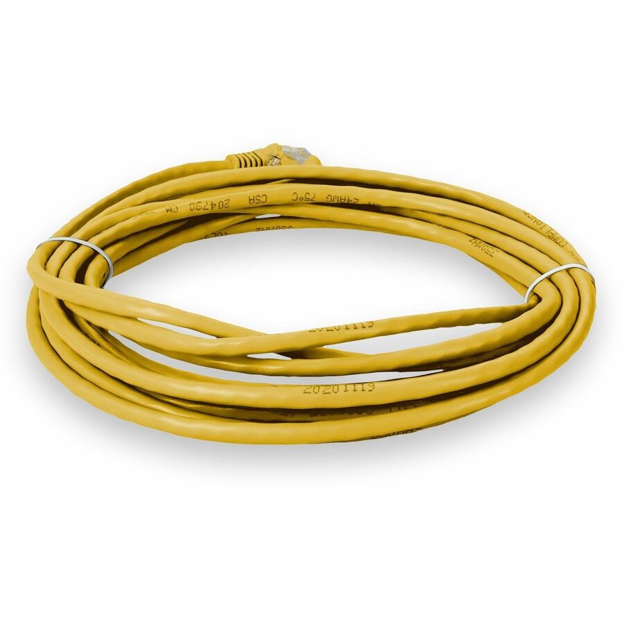 Addon Networks Add-25Fcat5E-Yw Networking Cable Yellow 7.62 M Cat5E U/Utp (Utp)