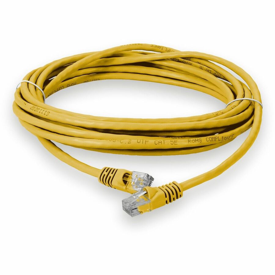 Addon Networks Add-25Fcat5E-Yw Networking Cable Yellow 7.62 M Cat5E U/Utp (Utp)