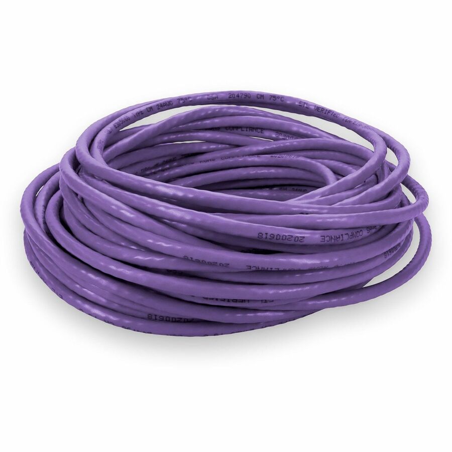 Addon Networks Add-30Fcat6Xo-Pe Networking Cable Purple 9.14 M Cat6 U/Utp (Utp)