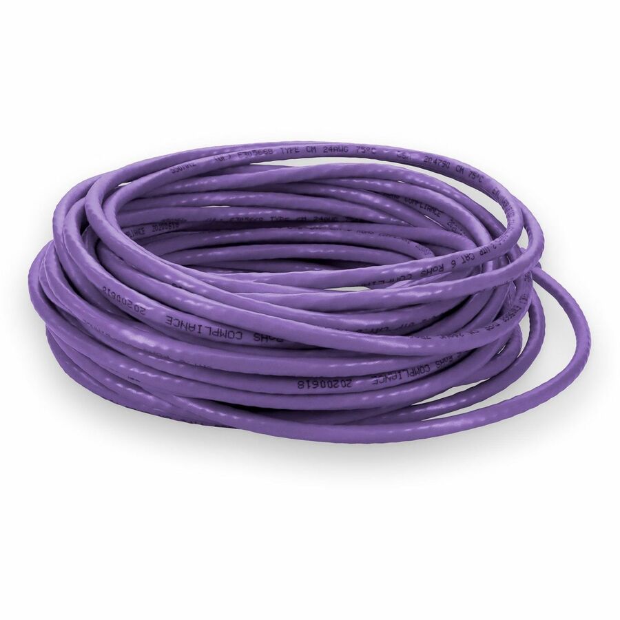 Addon Networks Add-30Fcat6Xo-Pe Networking Cable Purple 9.14 M Cat6 U/Utp (Utp)