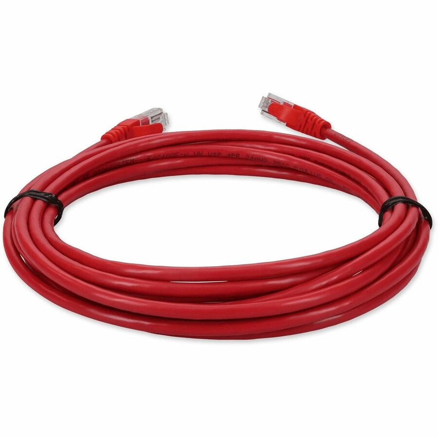 Addon Networks Add-50Fcat5E-Rd Networking Cable Red 15.24 M Cat5E U/Utp (Utp)