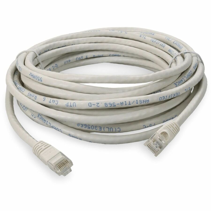 Addon Networks Add-50Fcat6-We Networking Cable White 15.24 M Cat6 U/Utp (Utp)