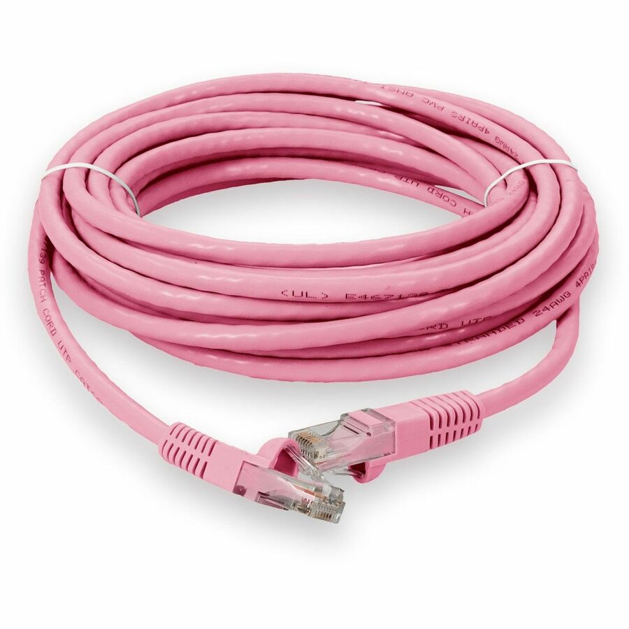 Addon Networks Add-50Fcat6A-Pk Networking Cable Pink 4.6 M Cat6A U/Utp (Utp)