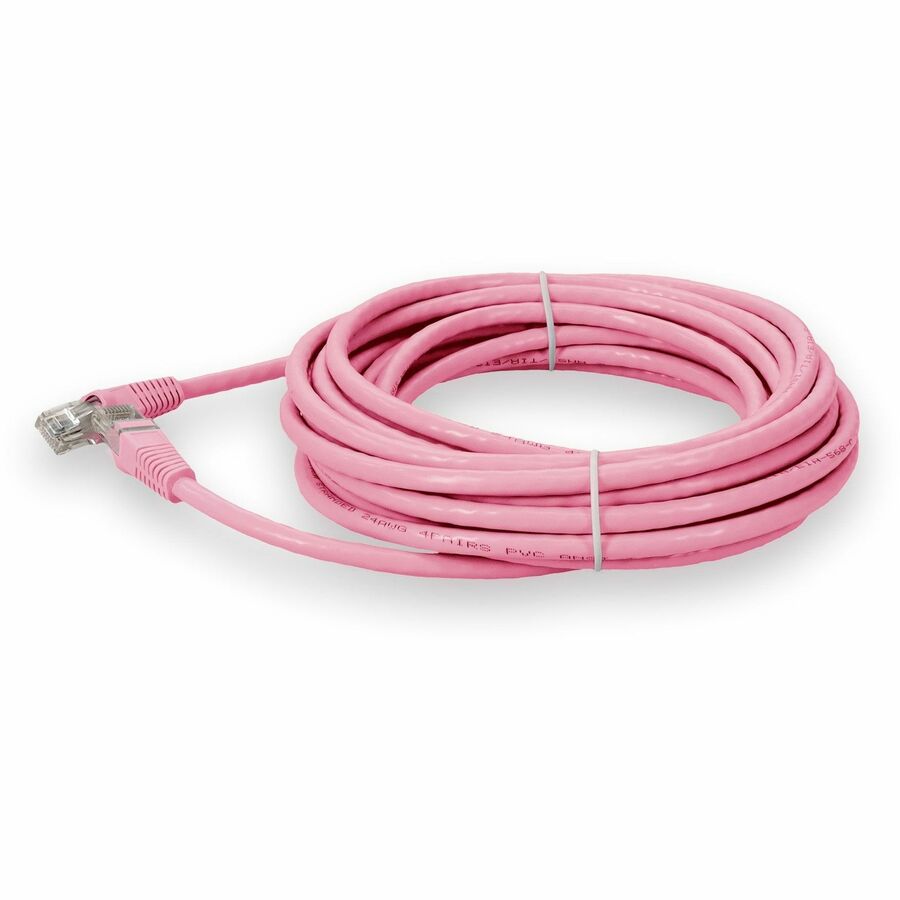 Addon Networks Add-50Fcat6A-Pk Networking Cable Pink 4.6 M Cat6A U/Utp (Utp)