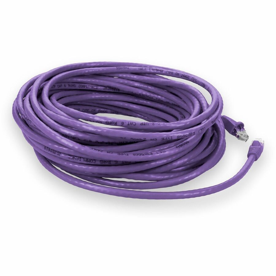 Addon Networks Add-50Fcat6Xo-Pe Networking Cable Purple 15.24 M Cat6 U/Utp (Utp)