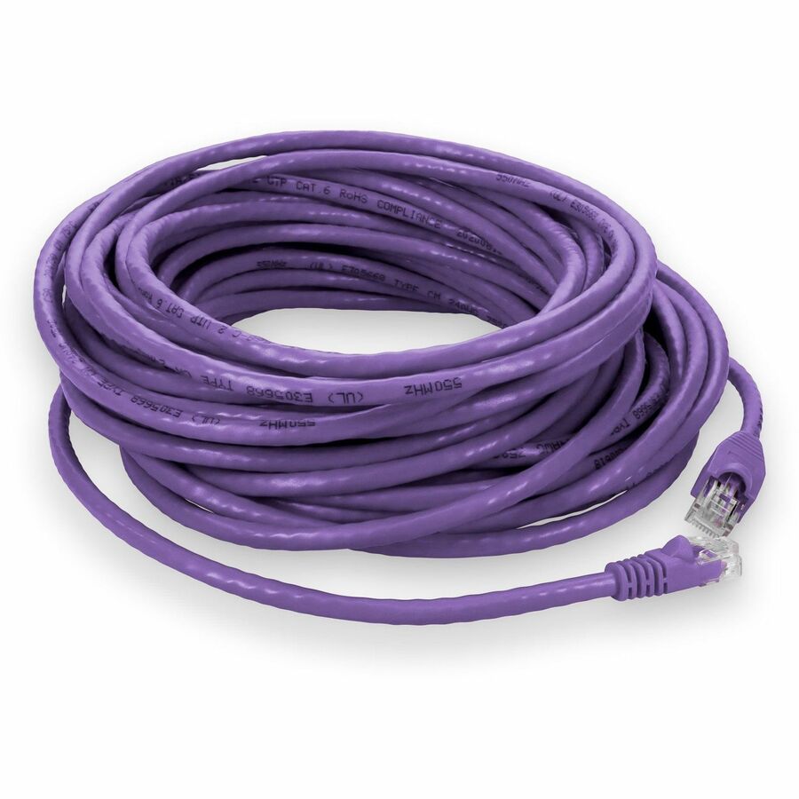 Addon Networks Add-50Fcat6Xo-Pe Networking Cable Purple 15.24 M Cat6 U/Utp (Utp)