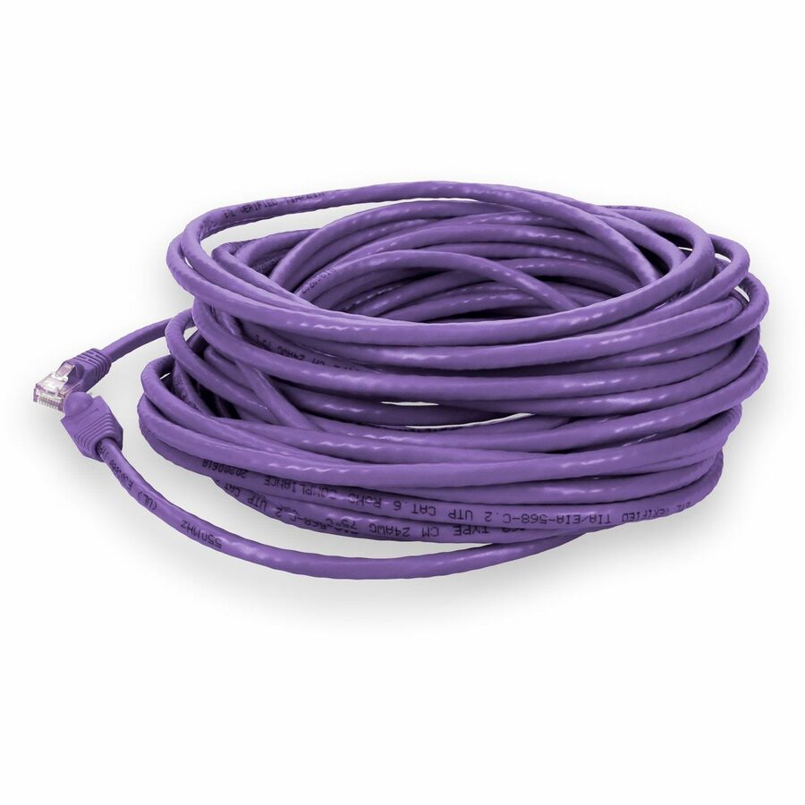 Addon Networks Add-50Fcat6Xo-Pe Networking Cable Purple 15.24 M Cat6 U/Utp (Utp)