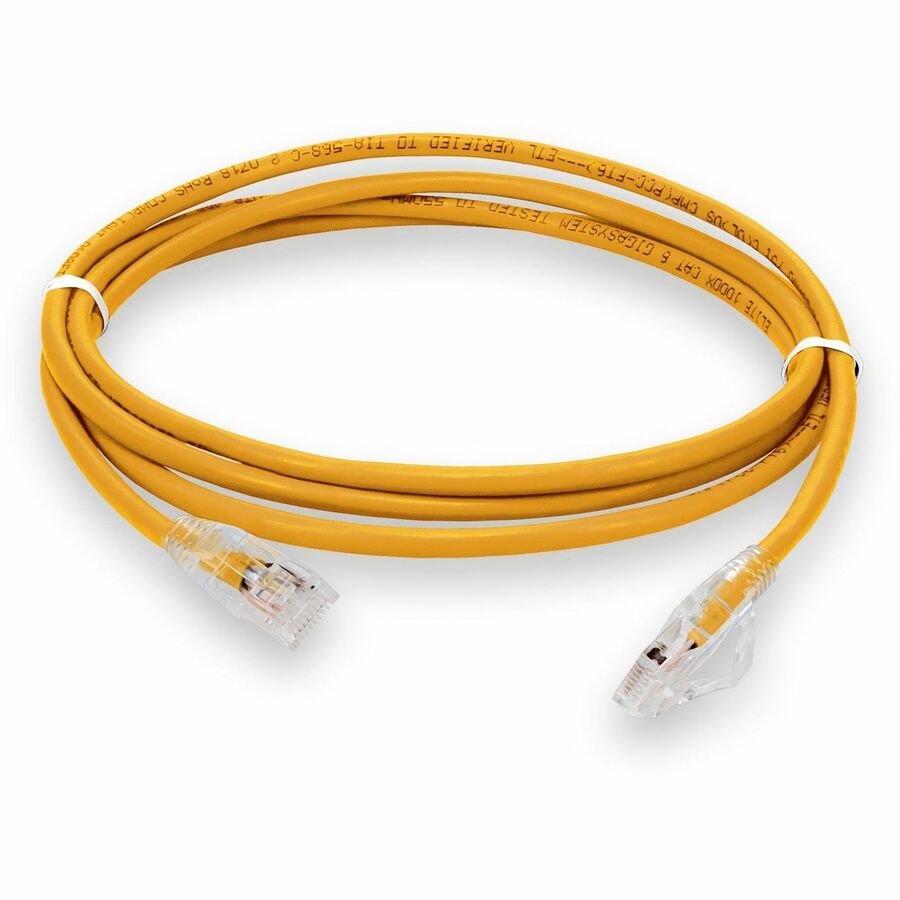 Addon Networks Add-6Fcat6P-Yw Networking Cable Yellow 1.83 M Cat6 U/Utp (Utp)