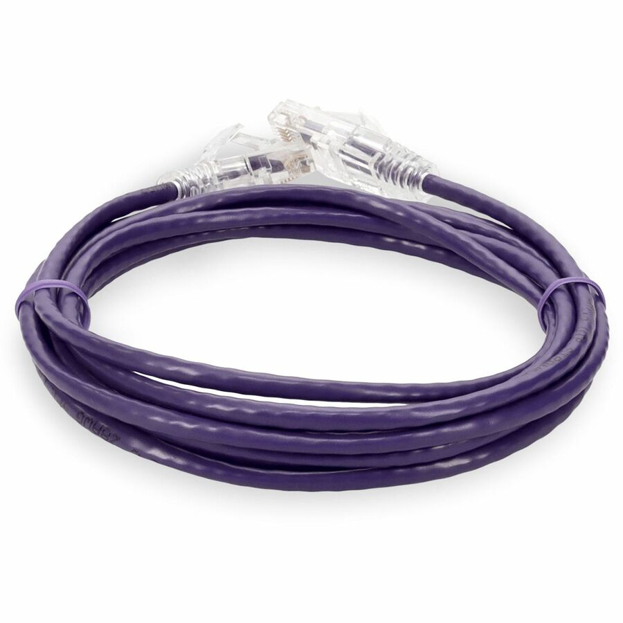 Addon Networks Add-7Fslcat6-Pe Networking Cable Purple 2.13 M