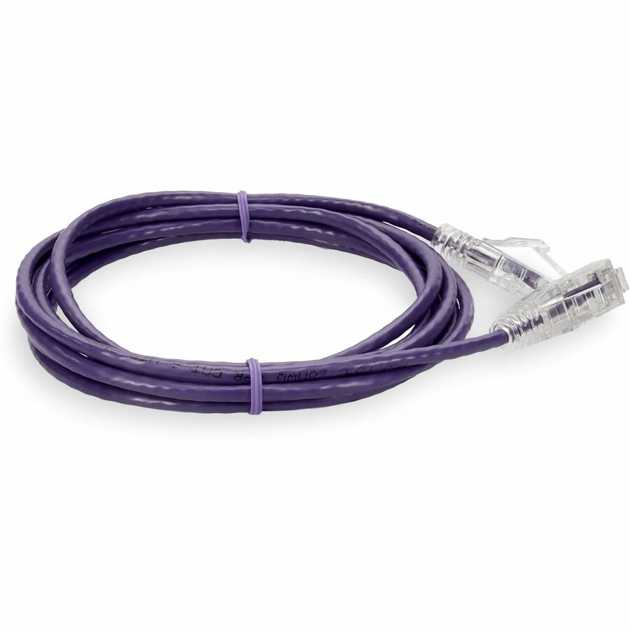 Addon Networks Add-7Fslcat6-Pe Networking Cable Purple 2.13 M