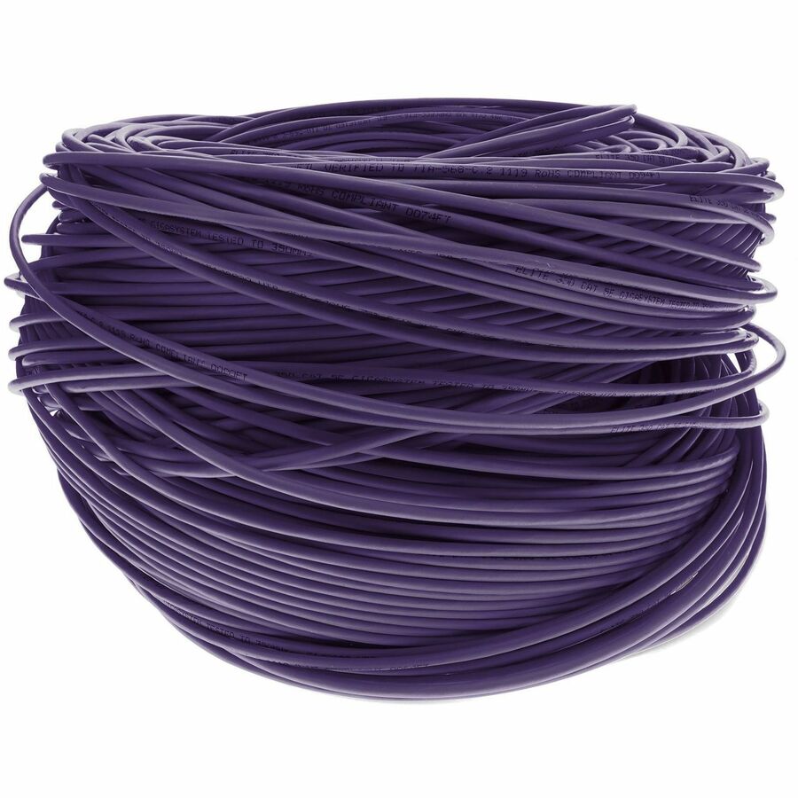 Addon Networks Add-Cat5Ebulk1Kpsd-Pe Networking Cable Purple 304.8 M Cat5E U/Utp (Utp)