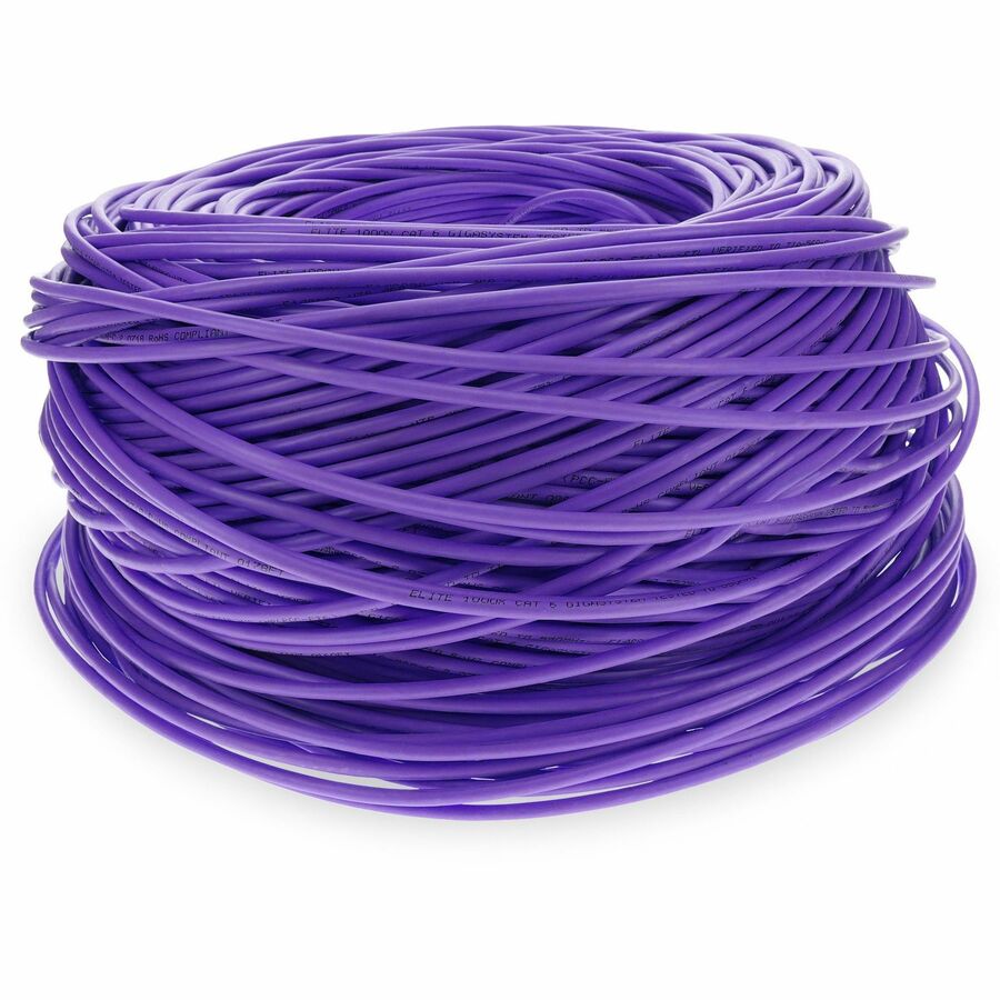 Addon Networks Add-Cat61Ksp-Pe Networking Cable Purple 304.8 M Cat6