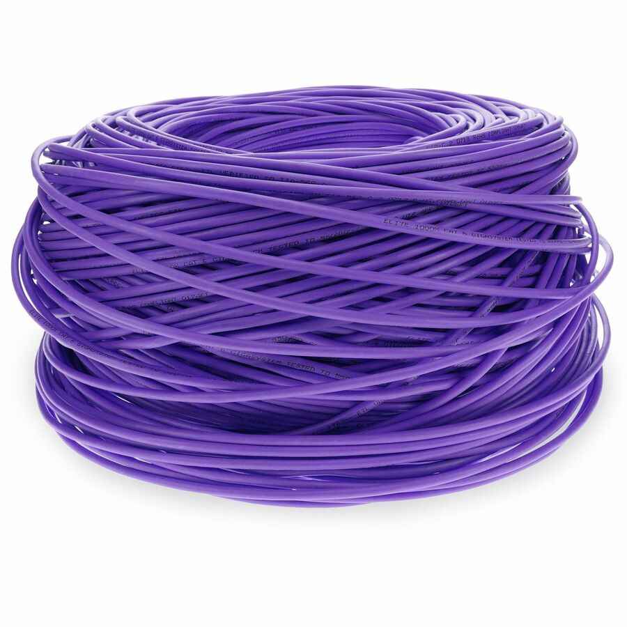 Addon Networks Add-Cat61Ksp-Pe Networking Cable Purple 304.8 M Cat6
