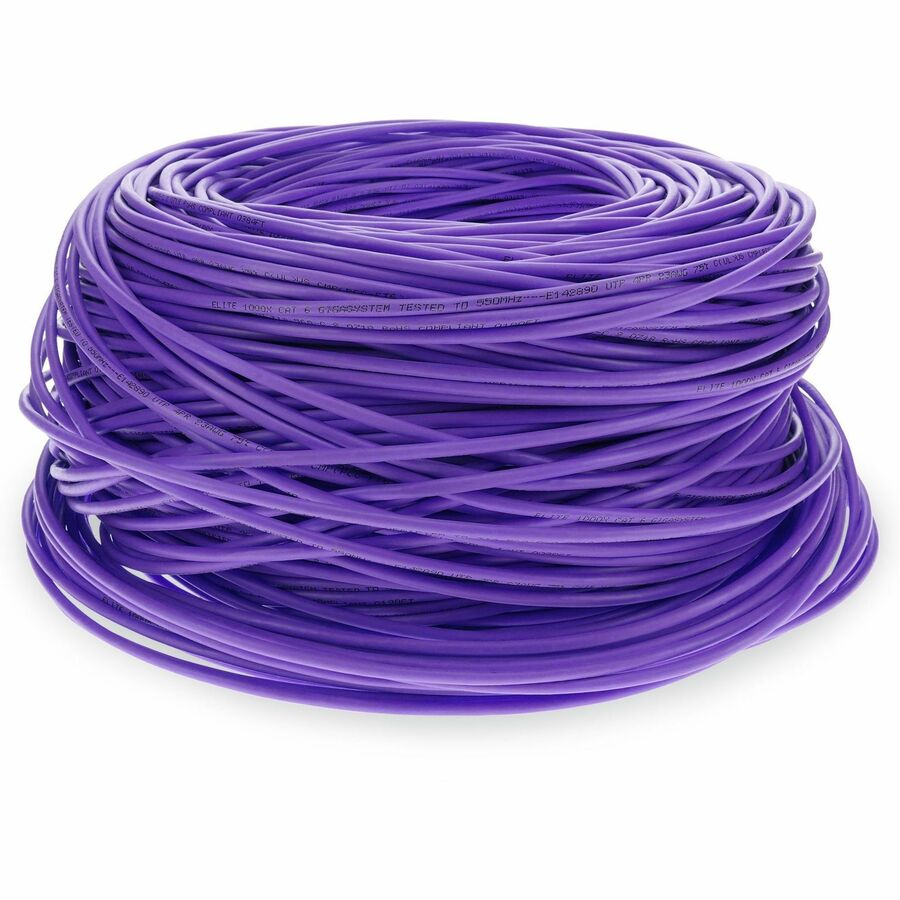 Addon Networks Add-Cat61Ksp-Pe Networking Cable Purple 304.8 M Cat6