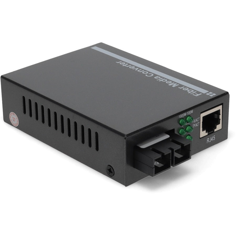 Addon Networks Add-Gmc-Mx-Sc Network Media Converter 1000 Mbit/S 1310 Nm Multi-Mode Black
