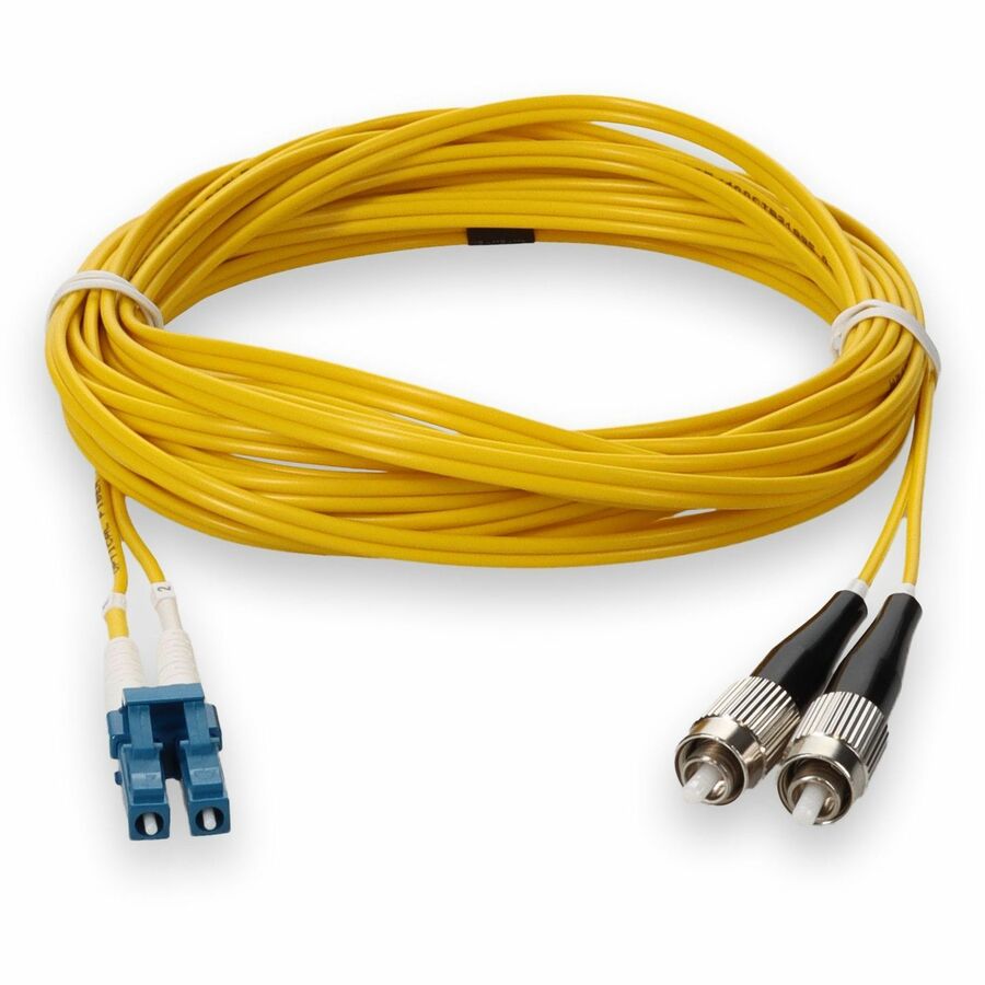 Addon Networks Add-Lc-Fc-3M9Smf Fibre Optic Cable 3 M Os1 Yellow