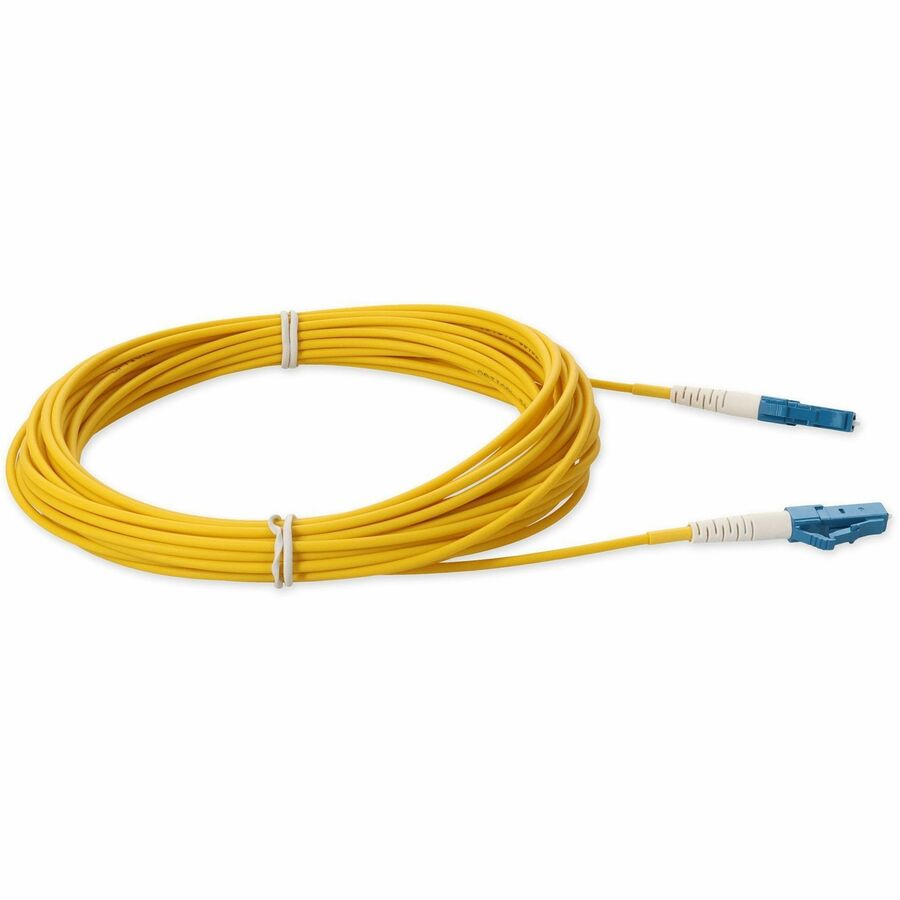 Addon Networks Add-Lc-Lc-0-5Ms9Smflz Fibre Optic Cable 0.5 M Ofnr Os2 Yellow