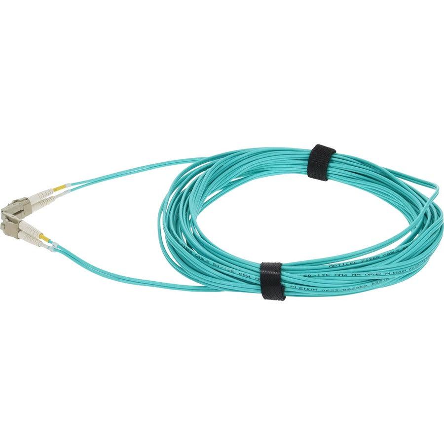 Addon Networks Add-Lc-Lc-10M5Om4P Fibre Optic Cable 10 M Om4 Aqua Colour