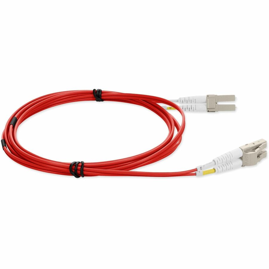 Addon Networks Add-Lc-Lc-10M6Mmf-Rd Fibre Optic Cable 10 M Ofnr Om1 Red