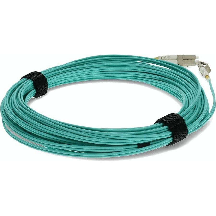 Addon Networks Add-Lc-Lc-15M5Om4Lz Fibre Optic Cable 15 M Om4 Aqua Colour