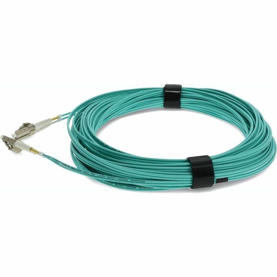 Addon Networks Add-Lc-Lc-15M5Om4Lz Fibre Optic Cable 15 M Om4 Aqua Colour