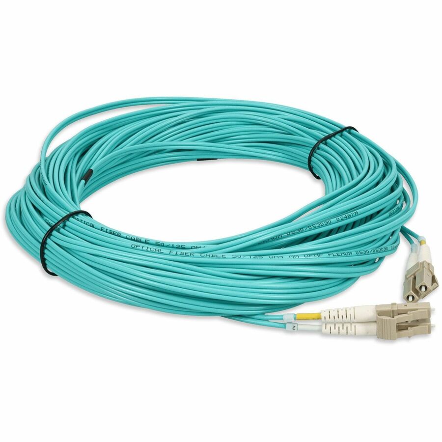 Addon Networks Add-Lc-Lc-17M5Om4P Fibre Optic Cable 17 M Ofnr Os2 Aqua Colour